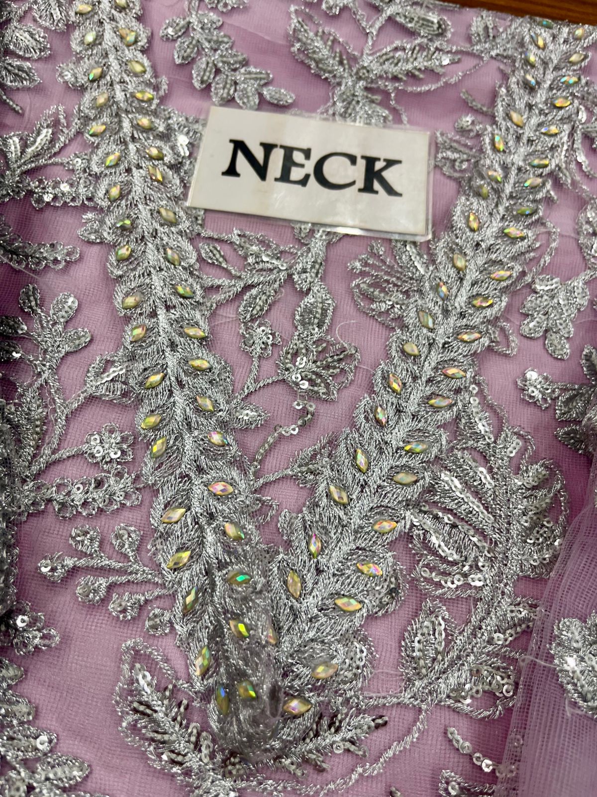 Luxury Embroidered NET Dress for Weddings & Formal Parties